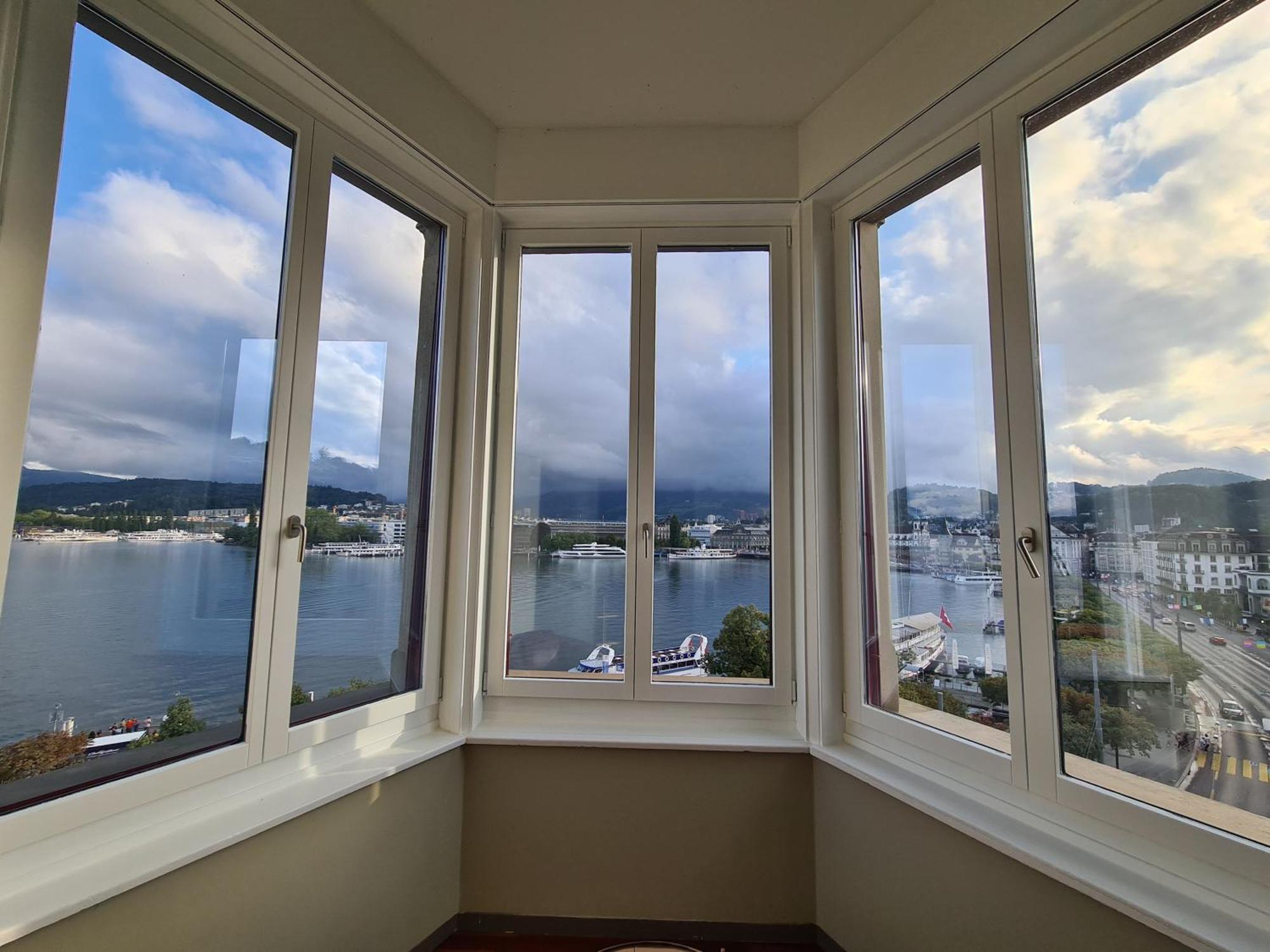 Lucerne Lake View Apartments Esterno foto