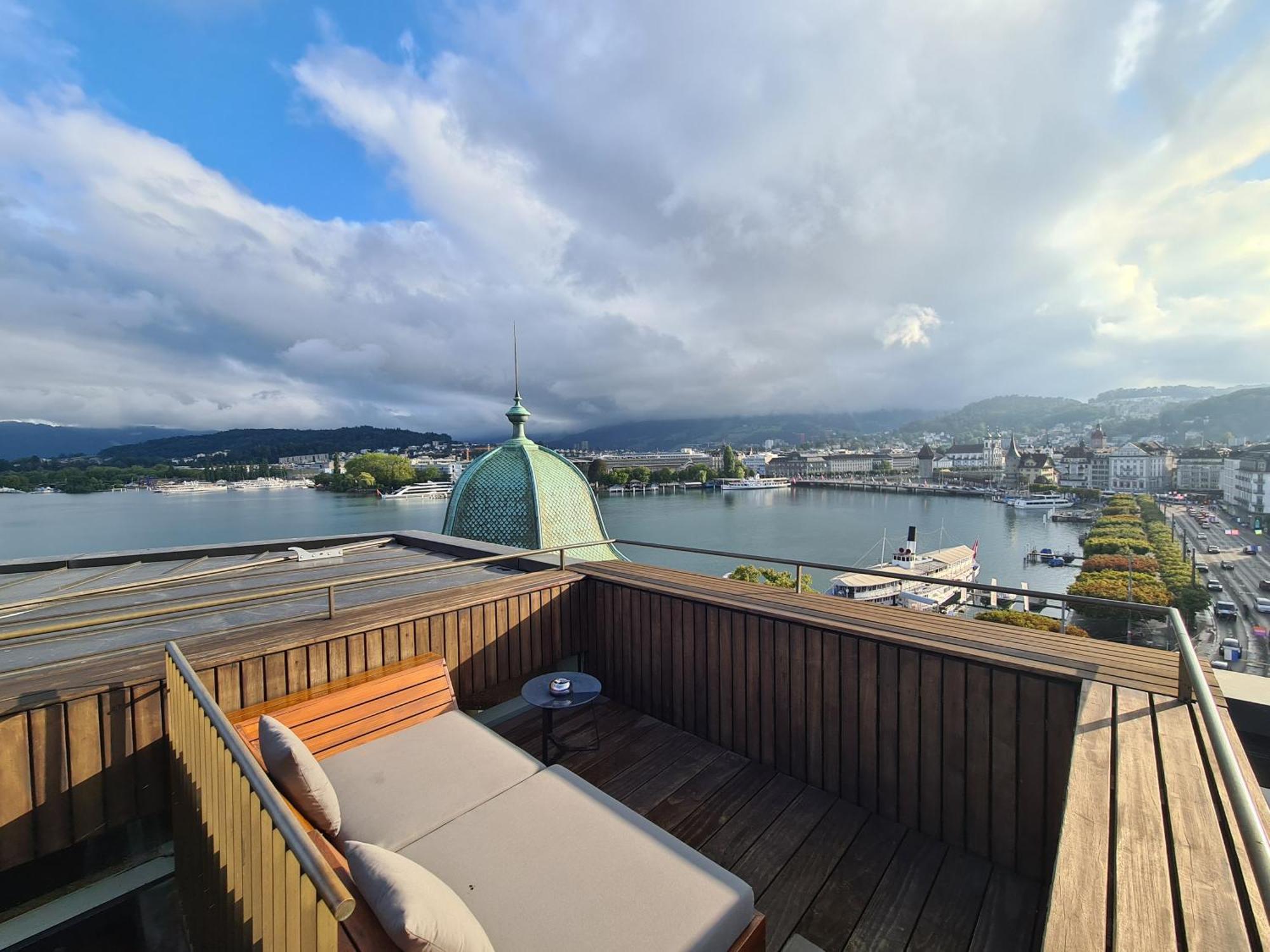 Lucerne Lake View Apartments Esterno foto
