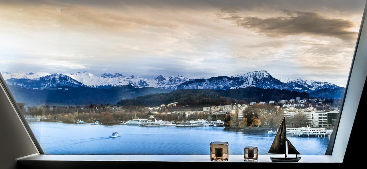 Lucerne Lake View Apartments Esterno foto