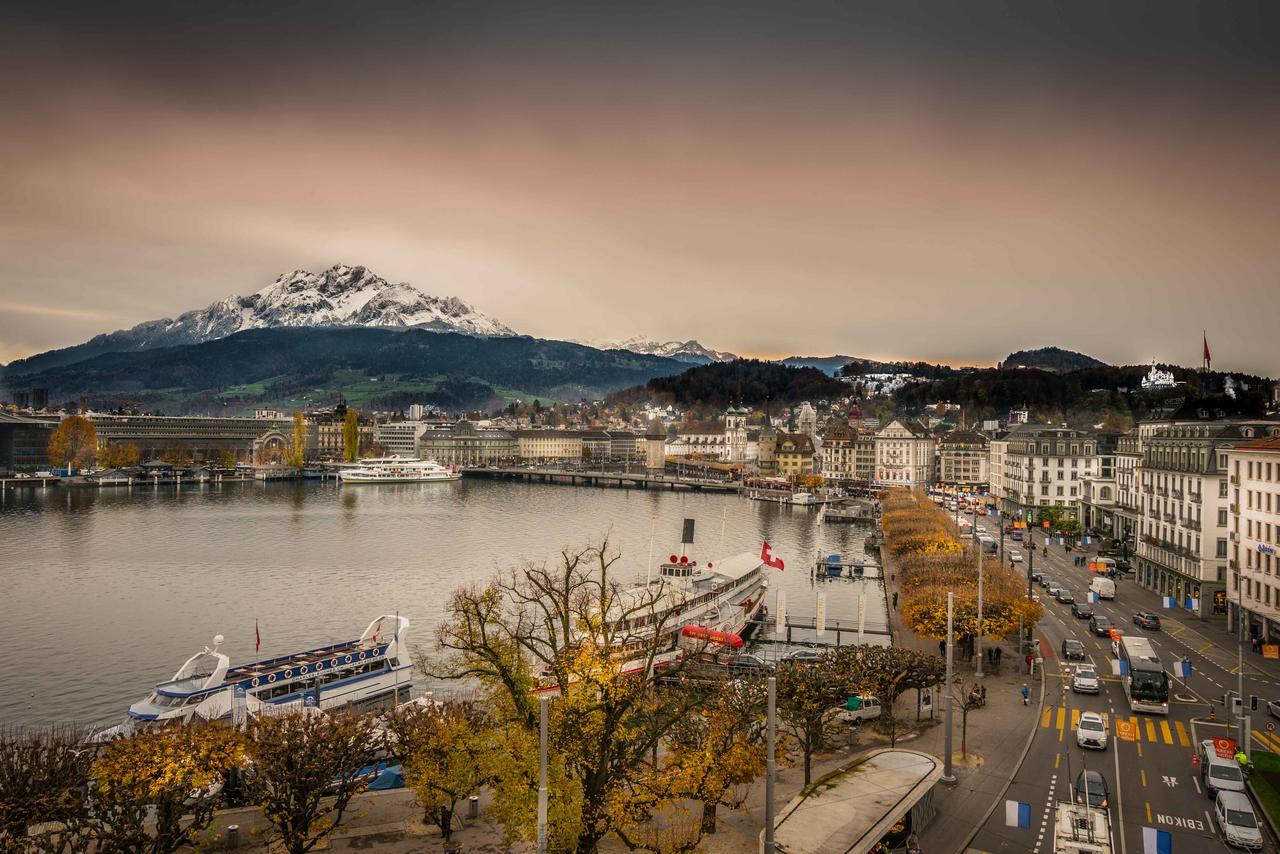 Lucerne Lake View Apartments Esterno foto