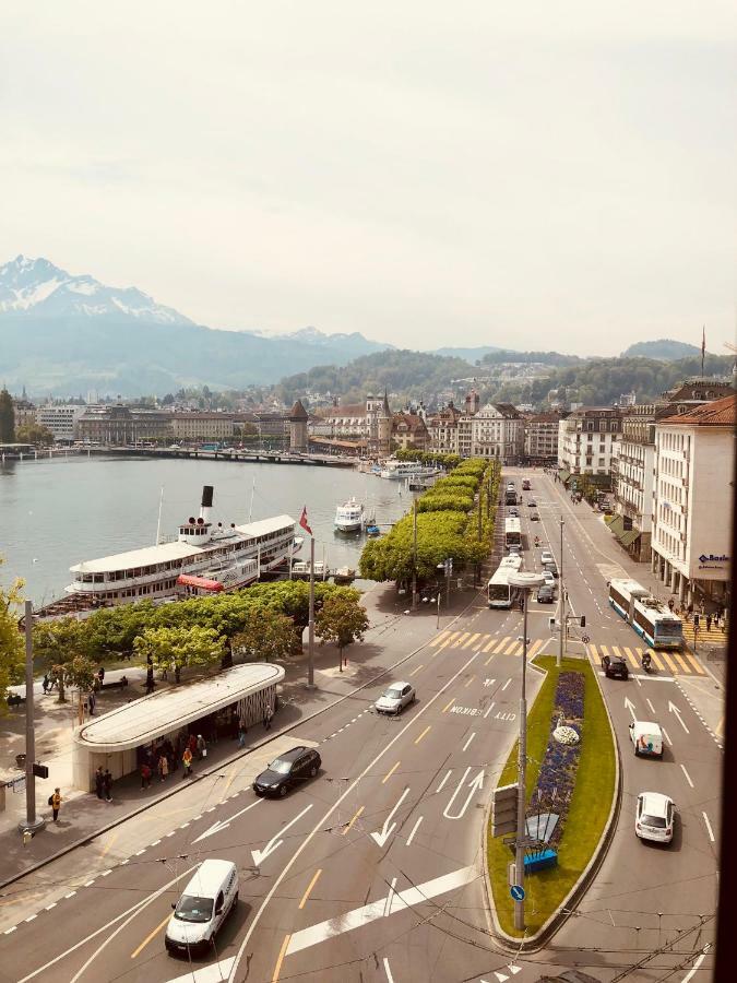 Lucerne Lake View Apartments Esterno foto